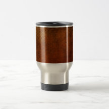 Nobler echtes Leder-Designer Kaffee Tasse