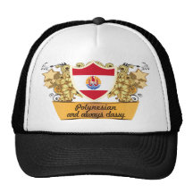 Nobler Polynesier Netzcap