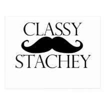 Nobler Stache Schnurrbart postkarten