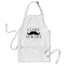 Nobler Stache Schnurrbart Schürze