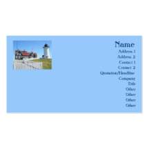 Nobska Leuchtturm-Visitenkarte