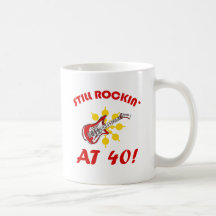 Noch Rockin bei 40! Teetassen