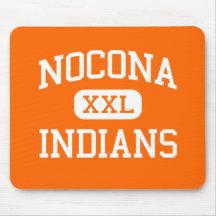 Nocona - amerikanischer Ureinwohner - Highschool - Mousepads