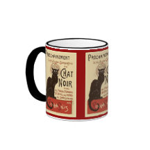 Noir Becher des Chats Haferl
