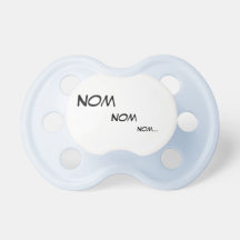 Nom, nom, nom… baby schnuller