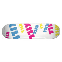 NONVERBAL: TÖTUNGS-TÖTUNGS-PLATTFORM PERSONALISIERTES SKATEBOARDDECK