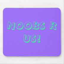 NOOBS R US! Mousepad