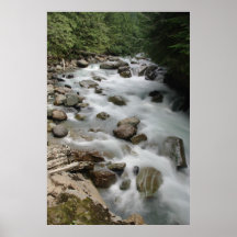 Nooksack Fluss Plakat