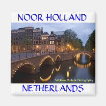 NOORD HOLLAND Magnet Magnete