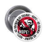 Nope AntiObama Gang '08 Button