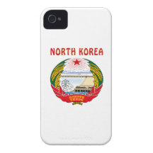 NORDKOREA-Wappen iPhone 4 Hüllen