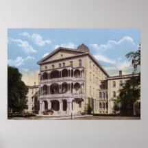 Nordkrankenhaus Oshkoshs Wisconsin für geisteskran Poster