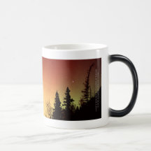 Nordlichter, die Becher verwandeln Tee Tassen