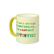 Normale autistische Becher Kaffee Tassen