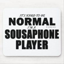 Normaler Sousaphone-Spieler Mousepads