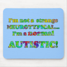 Normales autistisches Mousepad