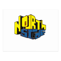 Northside amerikanischer Ureinwohner Postkarten