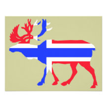 Norwege Elche Individuelle Ankündigung