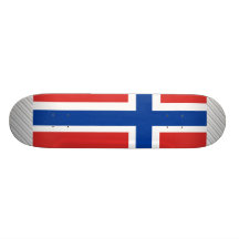 Norwegen-Flagge Individuelle Skateboards