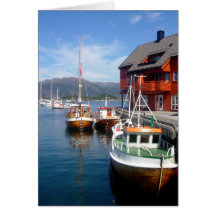 Norwegen Grußkarte