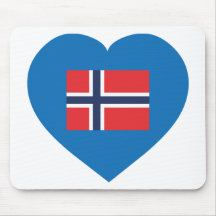 Norwegen/Norge Mousepads
