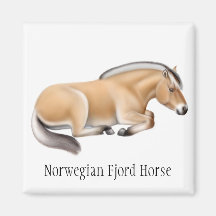 Norwegischer Fjord-Pferdemagnet