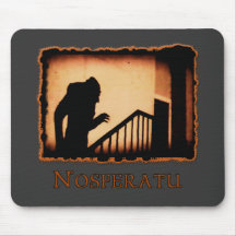 Nosferatu beängstigende Vampire-Produkte Mousepads