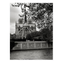 Notre Dame-Kathedralen-Postkarte