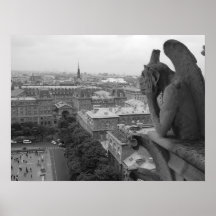 Notre Dame-Wasserspeier 2 Posterdruck