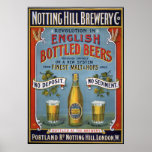 Notting- Hillbrauerei Co, 1899 Plakatdrucke