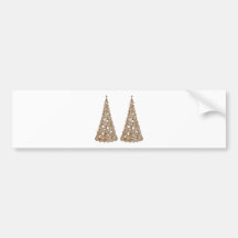 NOVINO Künstler hergestellte funkelnde goldene Juw Autosticker