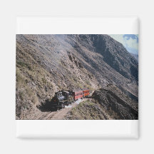 Nr. 17, die nach Alausi, Guayaquil und Quito Rai k Kühlschrankmagnete