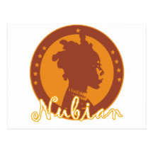 Nubian Postkarte
