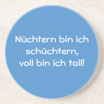 Nüchtern und voll untersatz