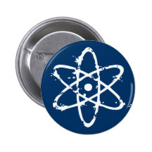Nukleares Atomics! Anstecknadelbutton