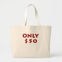 Nur $50 einkaufstasche