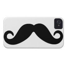 Nur ein Schnurrbart iPhone 4 Etuis