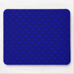 Nur Etwas Blaues in Retro - Art Deco Style Mauspad