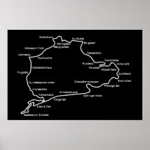 Nurburgring Posterdrucke
