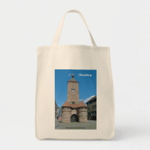 Nürnberg-Leinwand-Tasche