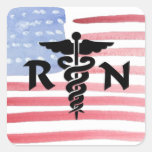 Nurses RN Medical Symbol Stickers