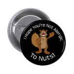 Nussartiges Eichhörnchen Button