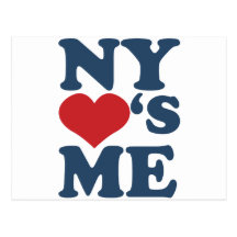 NY Lieben ich Postkarte