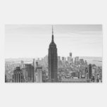 NY Stadtskyline-Reich-Staats-Gebäude, WTC BW Sticker