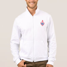 NYC American Apparel Zip Jogger - Gotham Heart Shirt