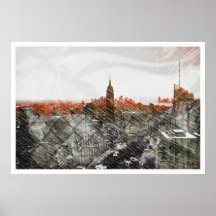 NYC_D.Grade_Able Sonnenuntergang Posterdrucke