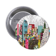 NYC Skyline Anstecknadel