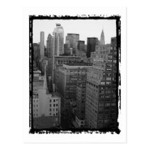 NYC Skyline-Foto Postkarte