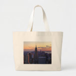 NYC Skyline kurz vor Sonnenuntergang Einkaufstasche