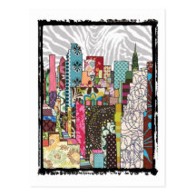 NYC Skyline Postkarten